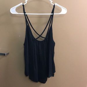 Black Roxy Tank Top